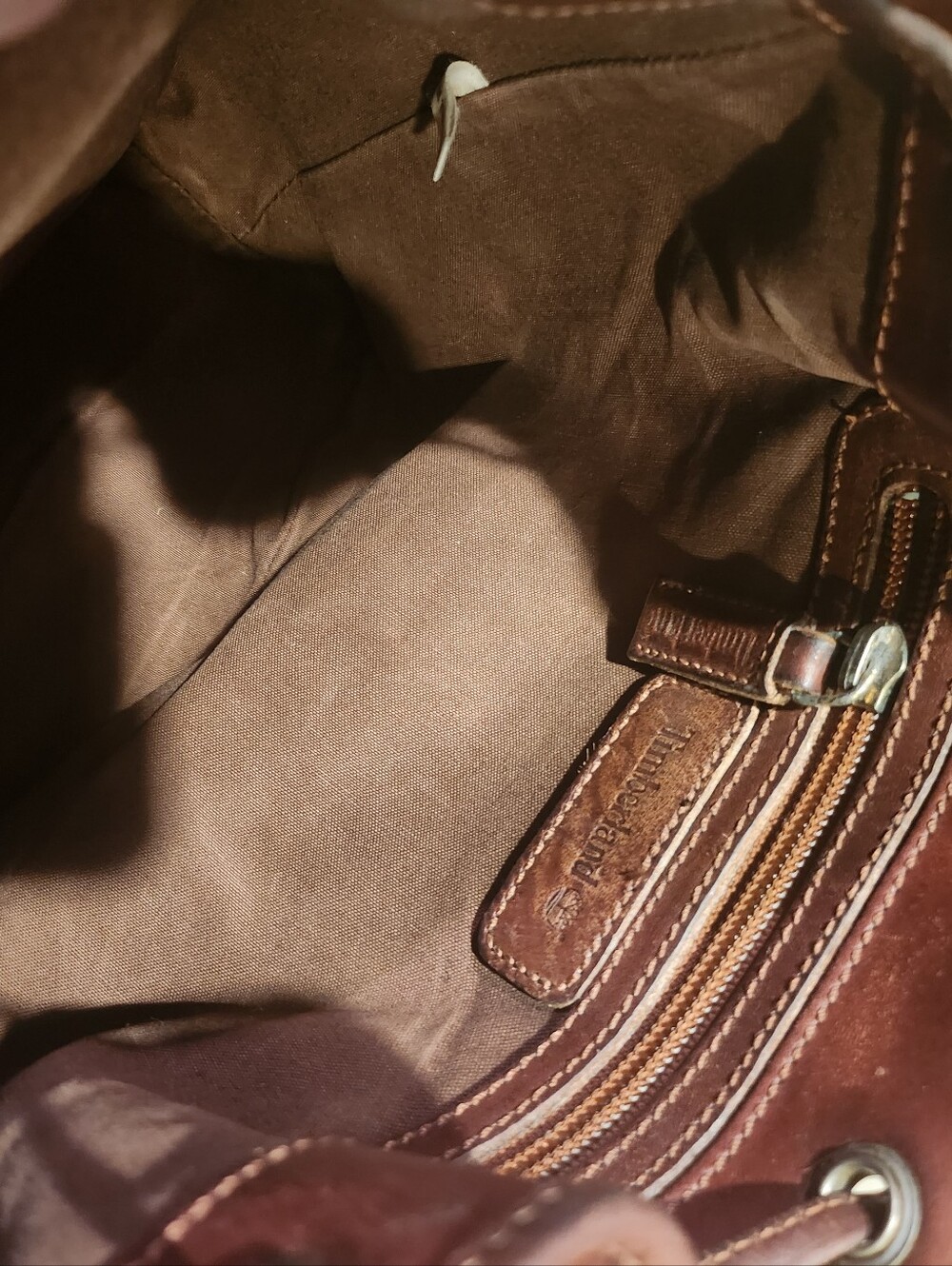 Timberland vintage Leather bag - Picture 6 of 8